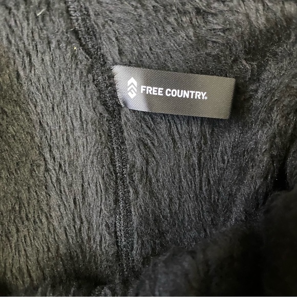 Free country black faux fur lined leggings size m/L - Picture 2 of 3